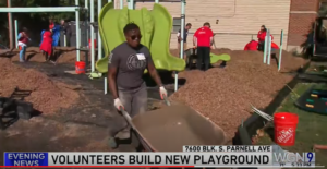 One Family Illinois Creates New Playground for Youth in Foster Care