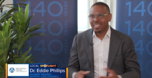 ABC 7 Local Spotlight Features Incoming National Louis President Dr. Eddie Phillips
