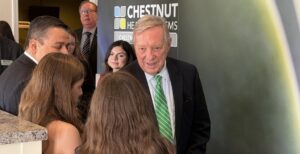Sen. Durbin Visits Chestnut Family Dental in Bloomington to Spotlight Dental Access for Illinoisans